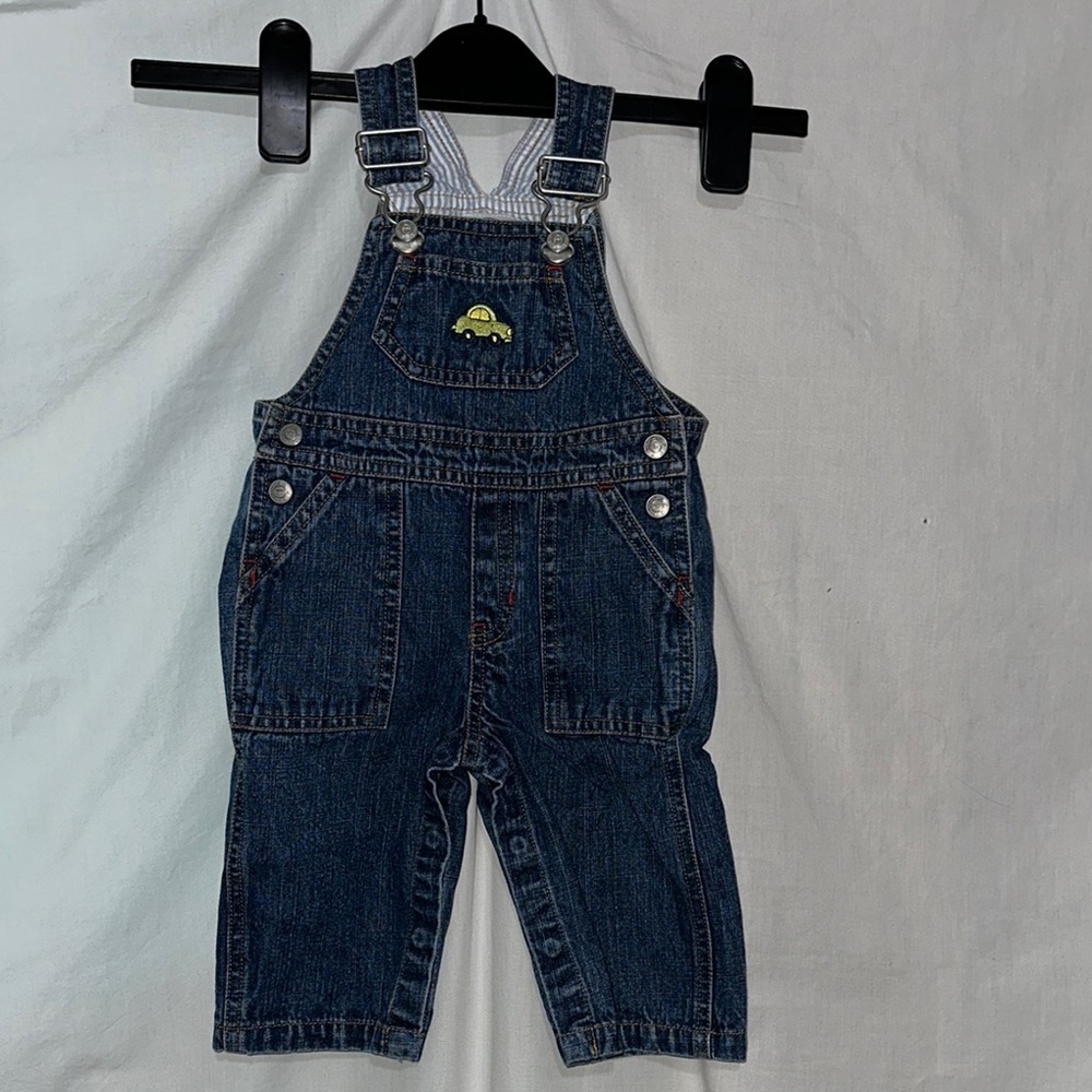 Talbots Kids denim overalls size 6 month